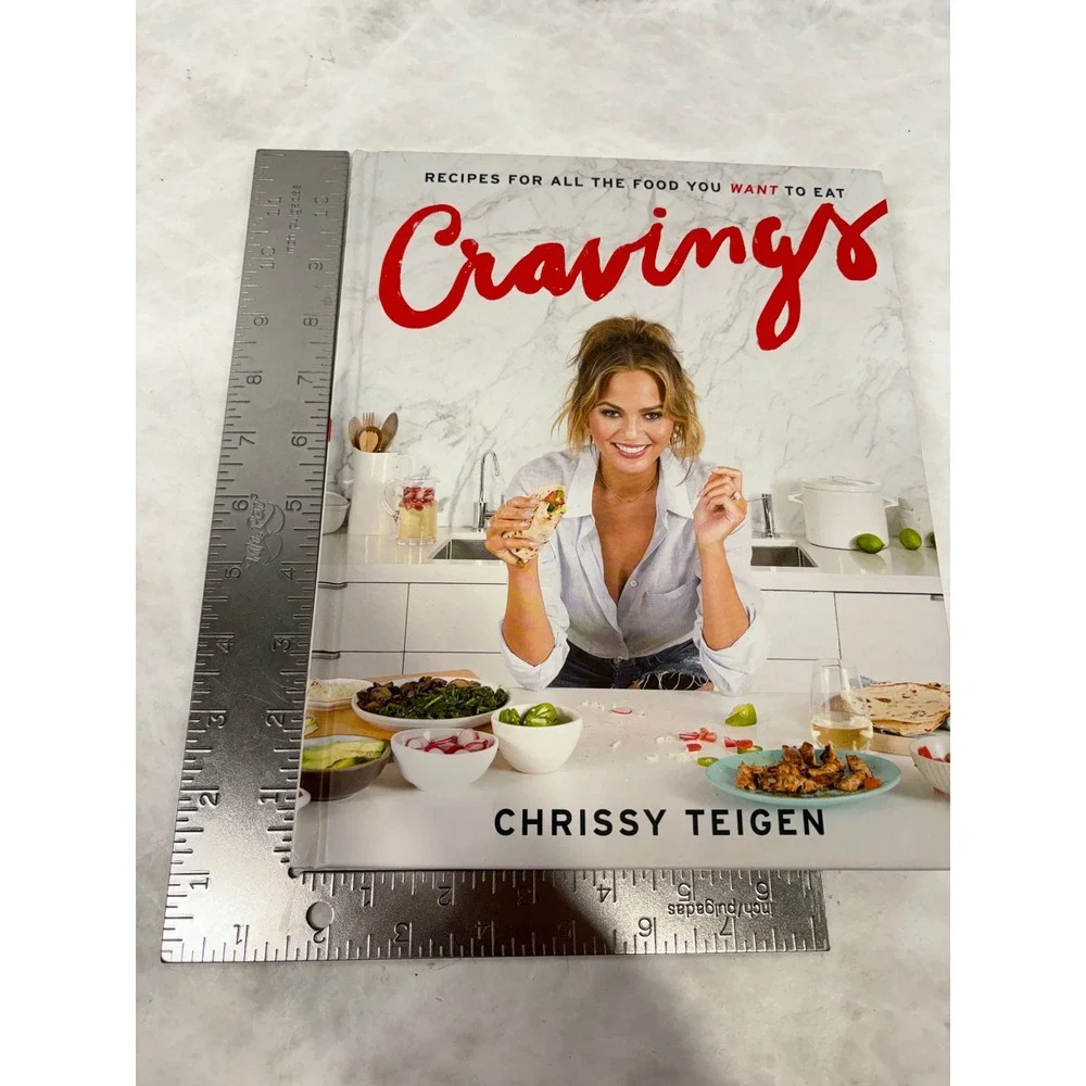 Cravings Recipes for All the Food You Want to Eat Chrissy‎ Teigen Hardcover Book